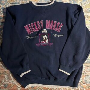 Vintage Original Mickey Mouse Sweatshirt, Size L